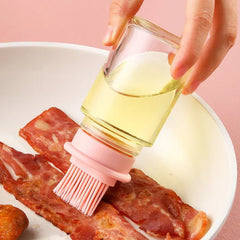 Silicone Oil Brush Bottle – BBQ & Baking Tool